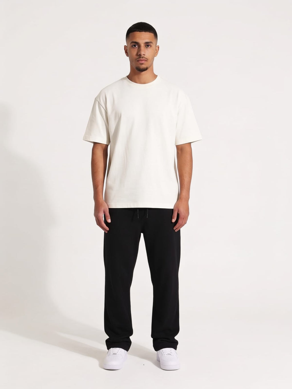 black sweatpants